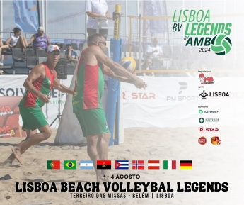 Lisboa Beach Volleyball Legends by AMB