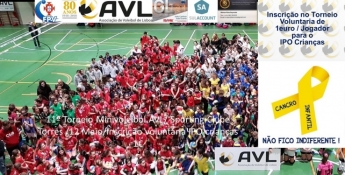 11º Torneio Minivoleibol AVL "Circuito Professor António Martins" 2017/2018- 12 Maio Sporting Clube Torres