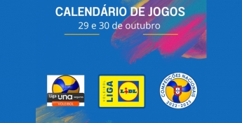 Calendário da semana 22 e 23 de outubro