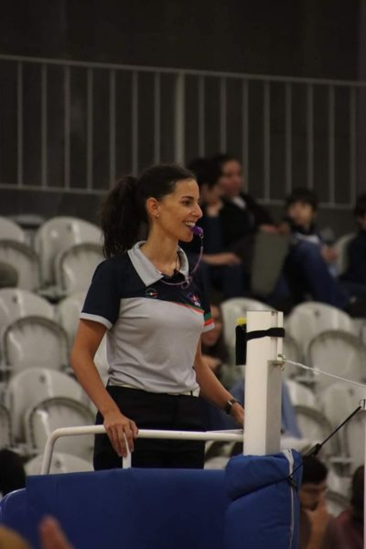 Árbitra Sofia Costa integra curso internacional de árbitros