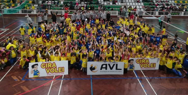 Gira-Volei mobiliza escolas em Fevereiro e Março!