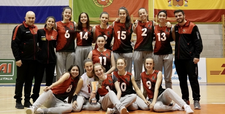 Seleção SUB-16 Femininos regressa aos treinos para o Europeu