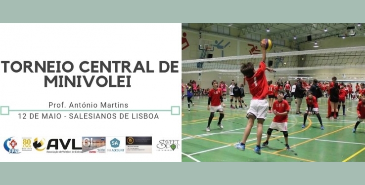 Torneio Central de Minivoleibol e entrega de troféus no domingo