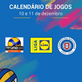 CALENDÁRIO DA SEMANA 10 E 11 DE DEZEMBRO