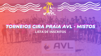 DUPLAS INSCRITAS TORNEIO GIRA PRAIA AVL - MISTOS