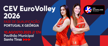 EUROVOLLEY 2026 – QUALIFICAÇÃO