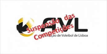 Suspensão das Competições AVL - COVID 19