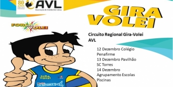 Circuito Regional Gira-Volei AVL tem inicio no dia 12 Dezembro