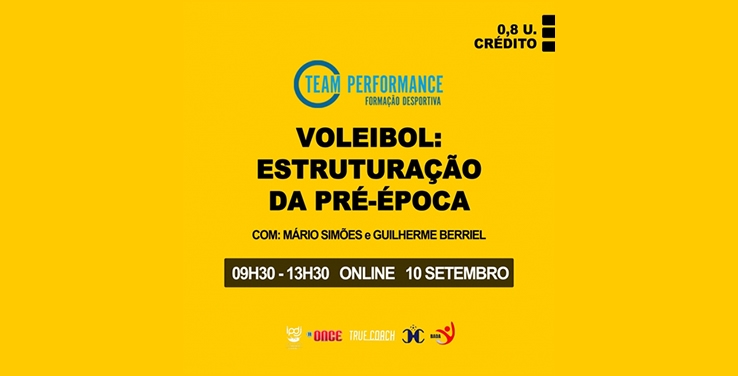 Nova formação de Voleibol