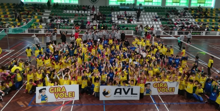 Gira Volei prevê chegar a 4500 atletas em 2019