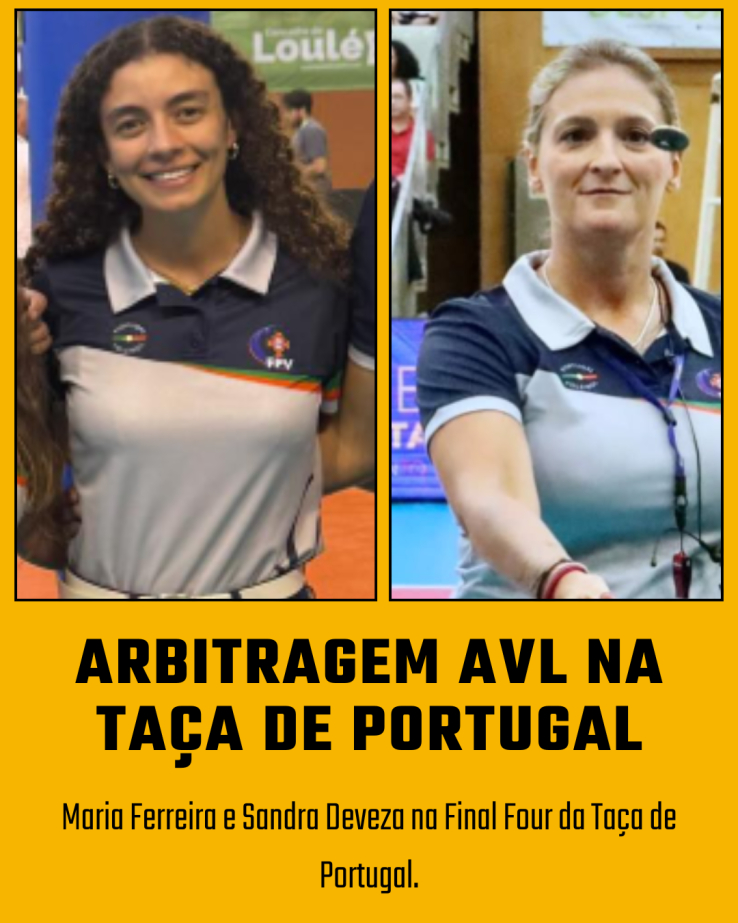 A arbitragem da AVL nas finais da Taça de Portugal